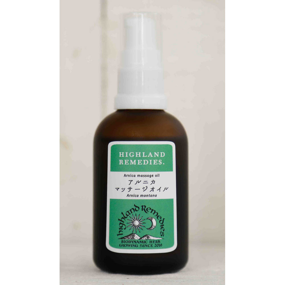 Arnica massage oil